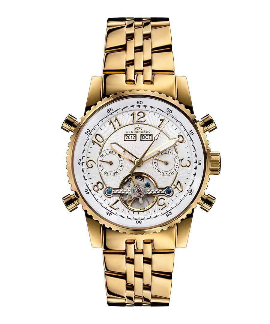 Air Professional gold-tone watch Sale - hindenberg