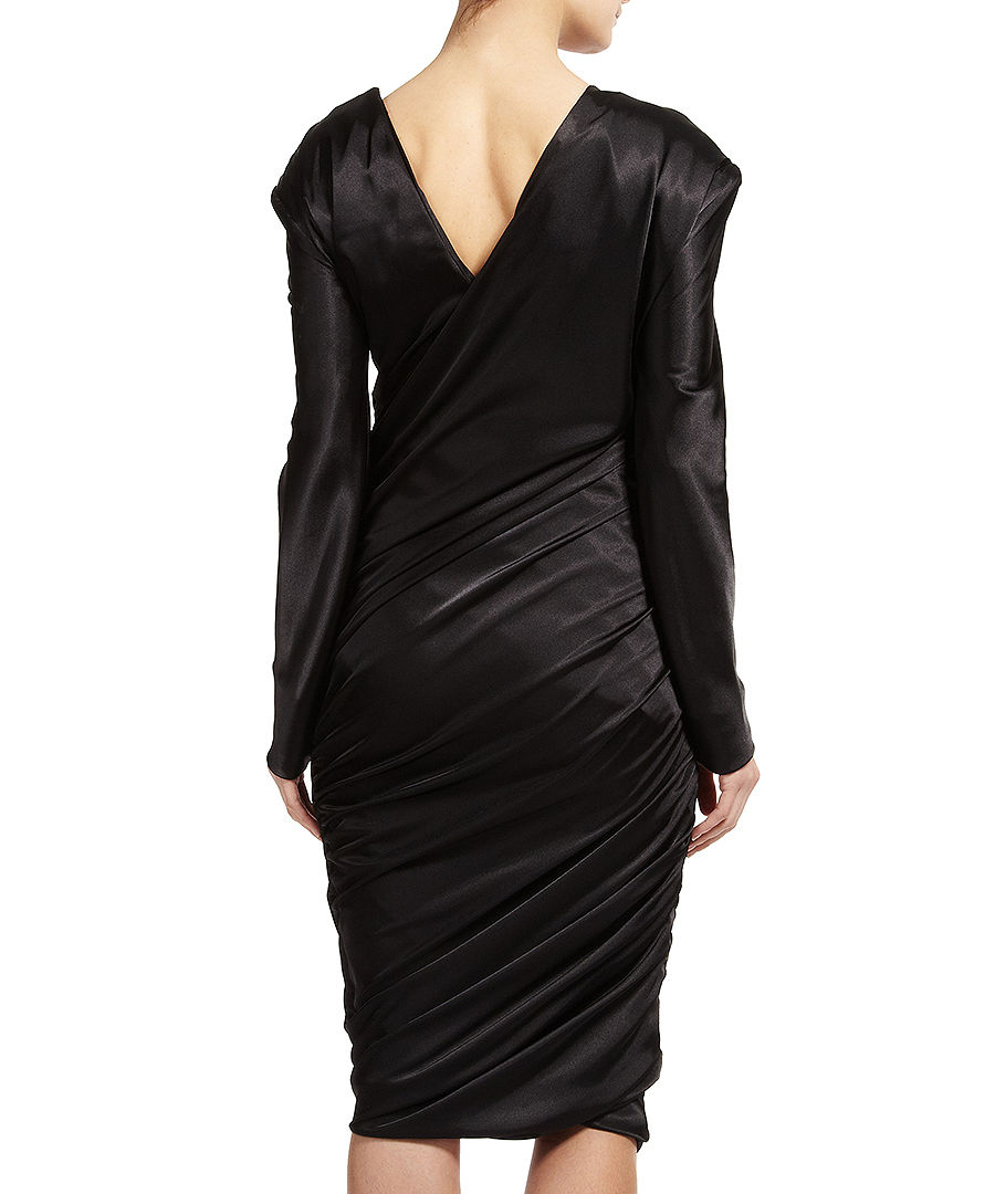the bar silk twist dress