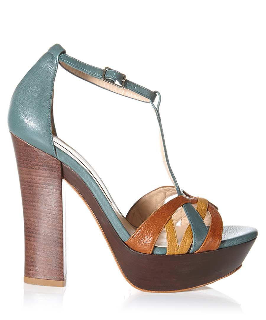 Discount Sand leather block sandals | SECRETSALES