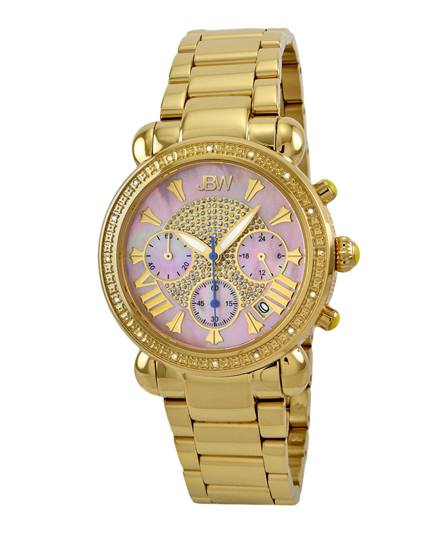 Victory pink mother-of-pearl watch Sale - jbw