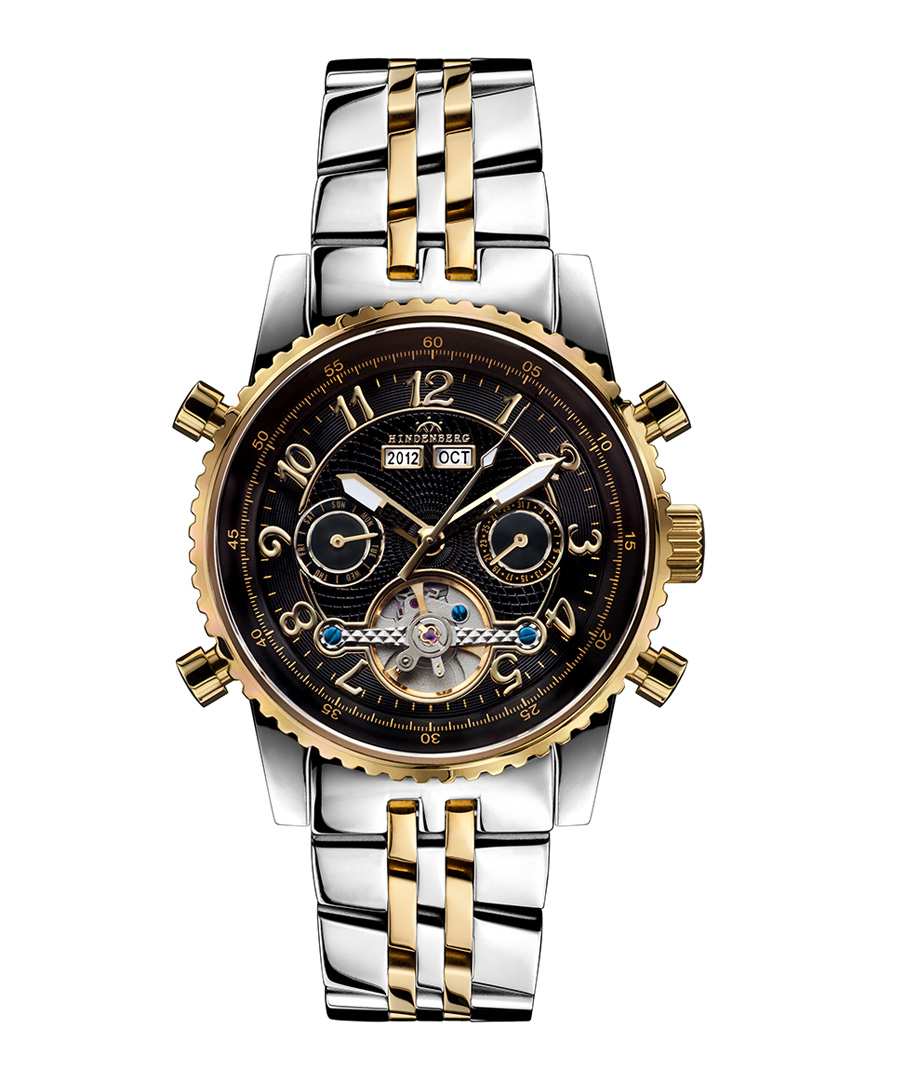 Air Pro black dial tonal watch Sale - hindenberg