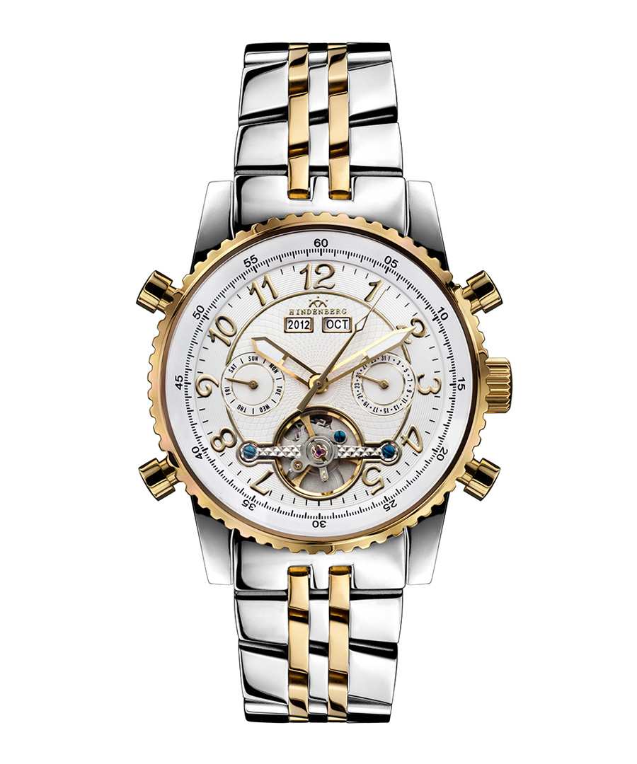 Air Pro silver-tone dial tonal watch Sale - hindenberg