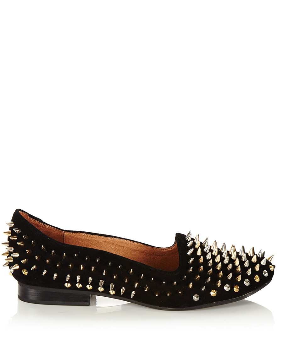 studded flats