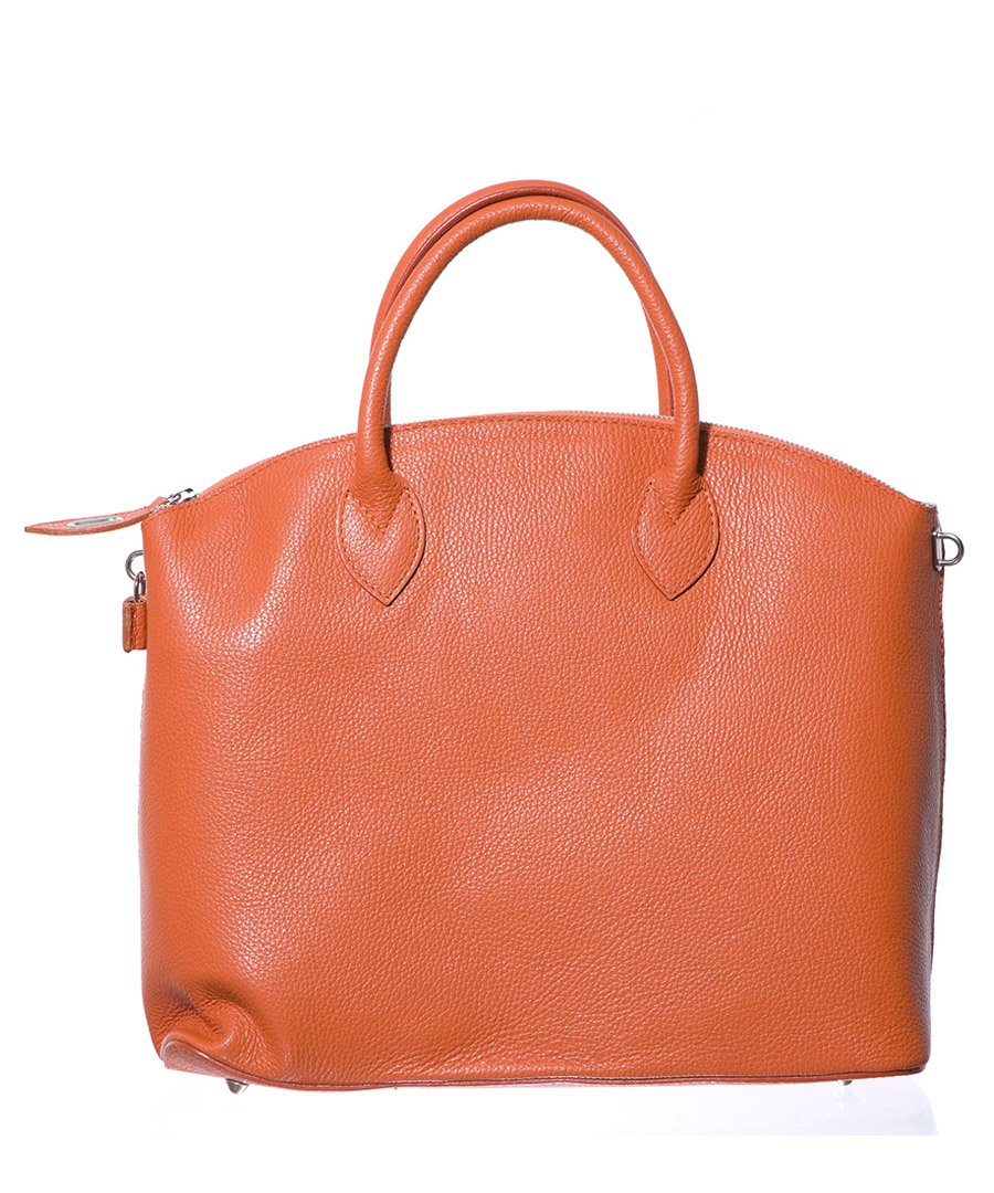 Discount Orange leather Sara grab bag SECRETSALES