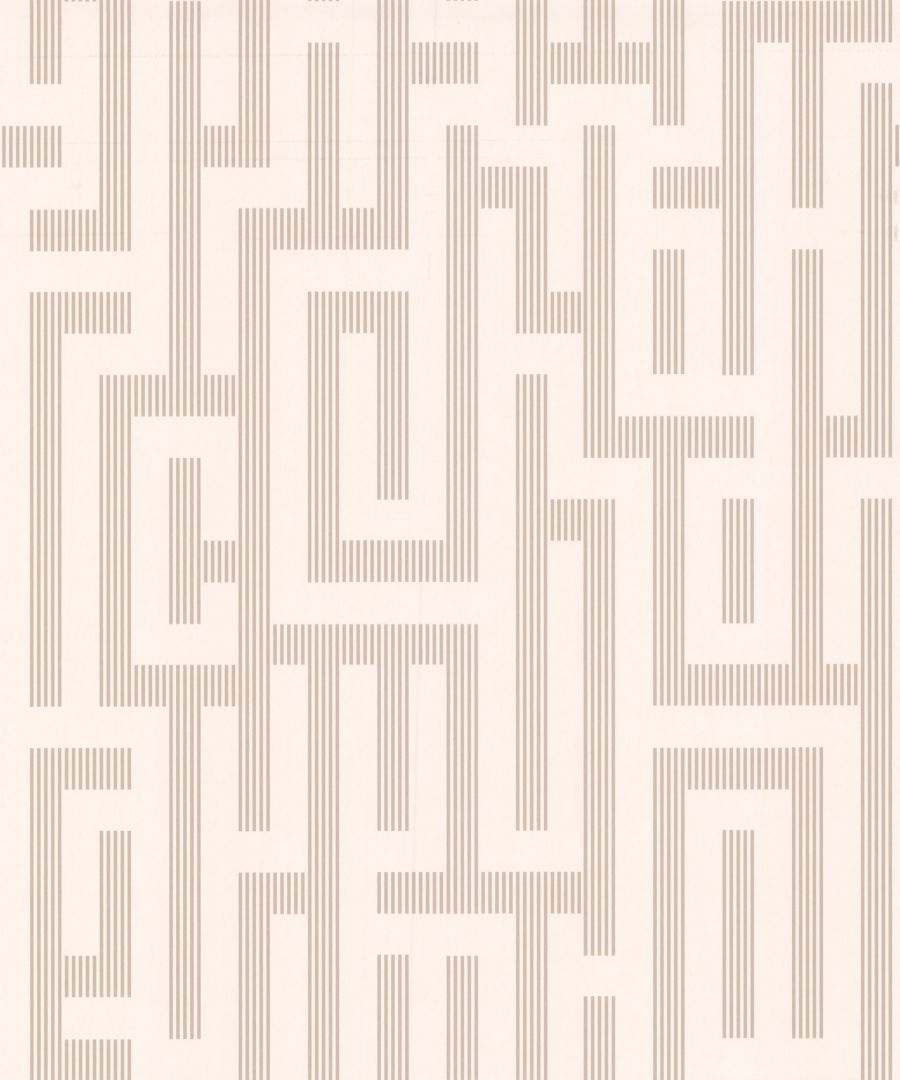 Discount Illusion oyster and gold wallpaper | SECRETSALES