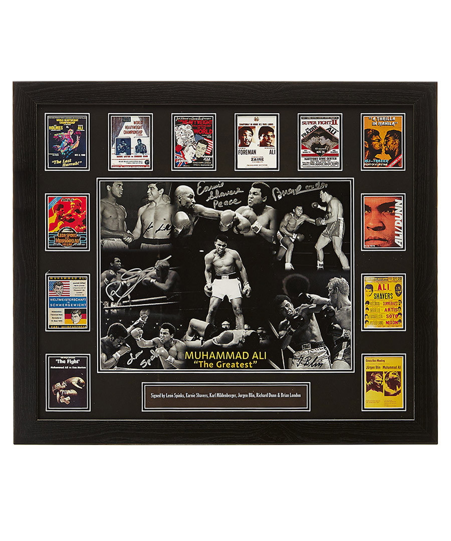Muhammad Ali opponents signed photo Sale - Sporting Memorabilia