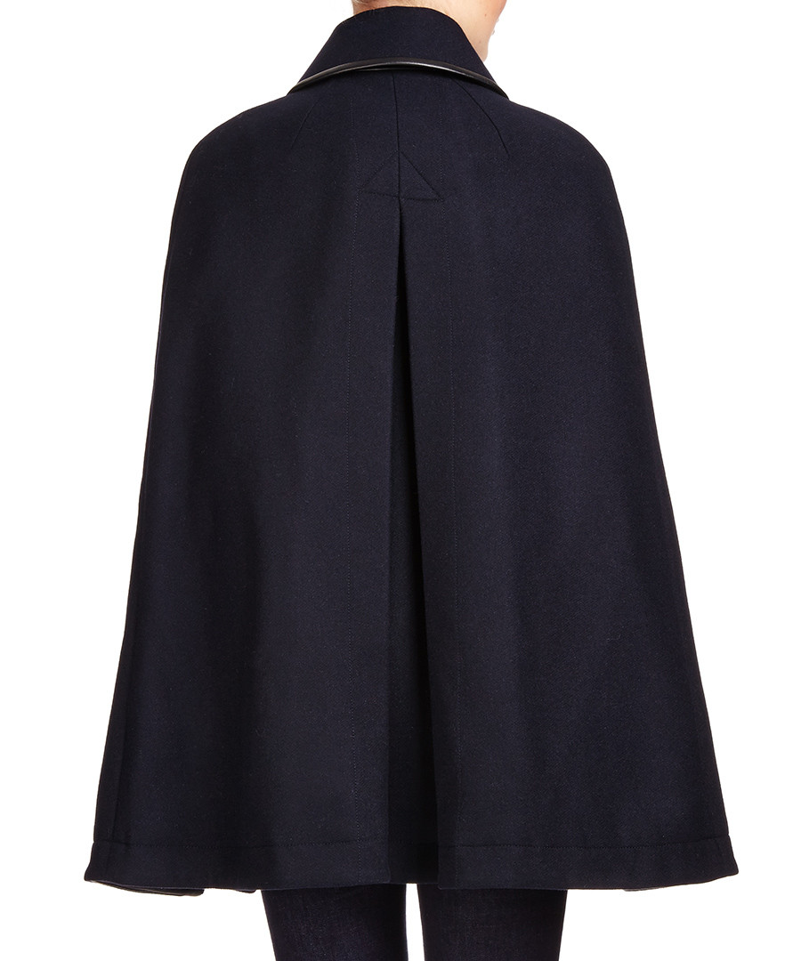 cape coat navy