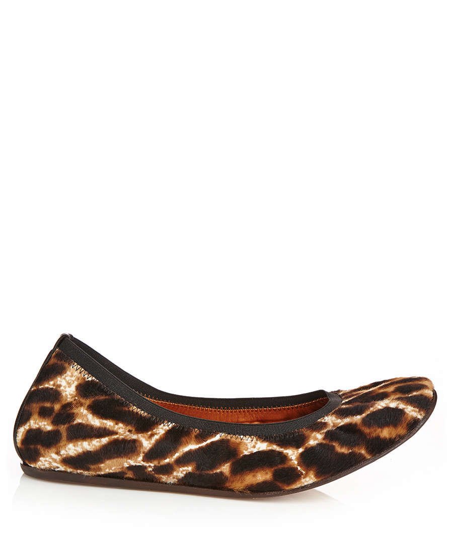 leopard print ballet slippers