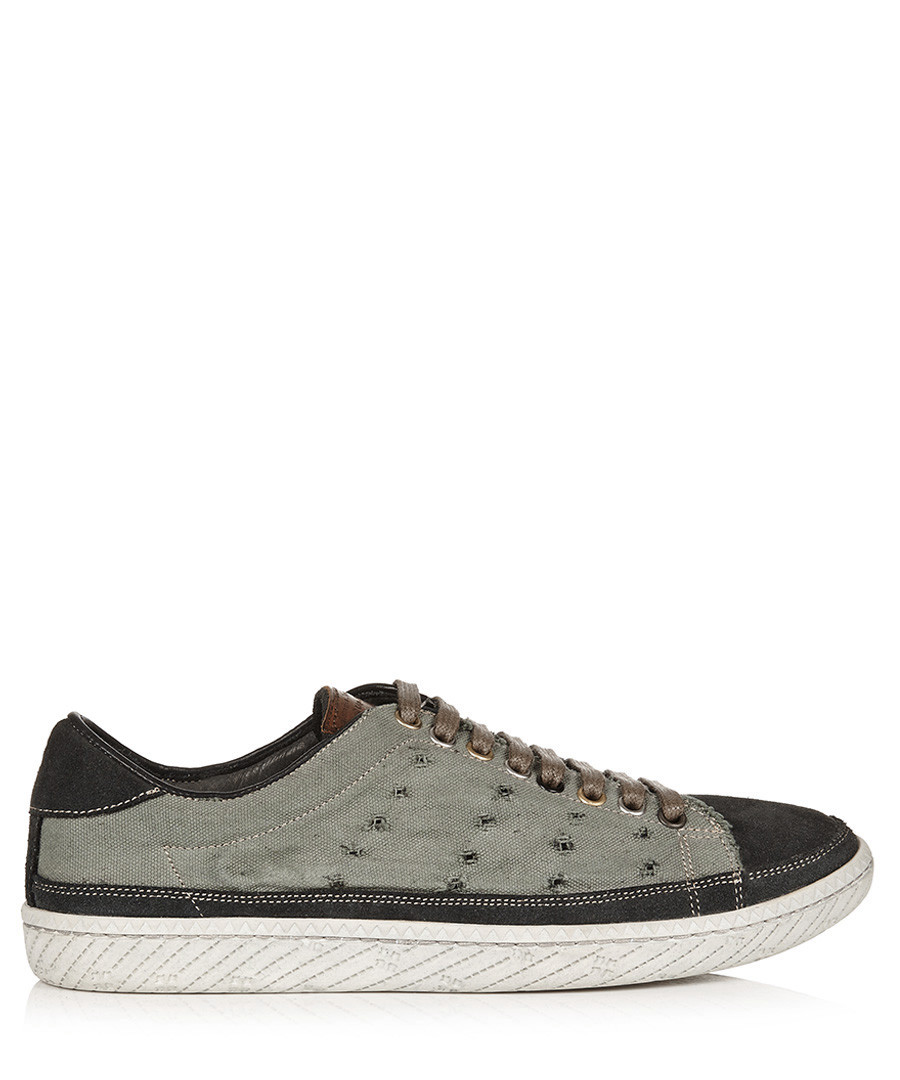 Mint & grey suede trainers Sale - paul smith
