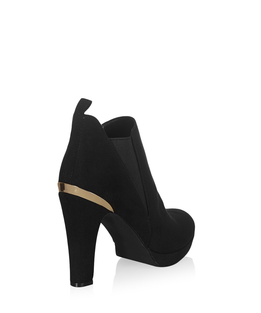 black heeled boots sale