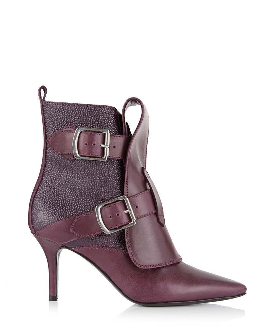 cheap burgundy boots