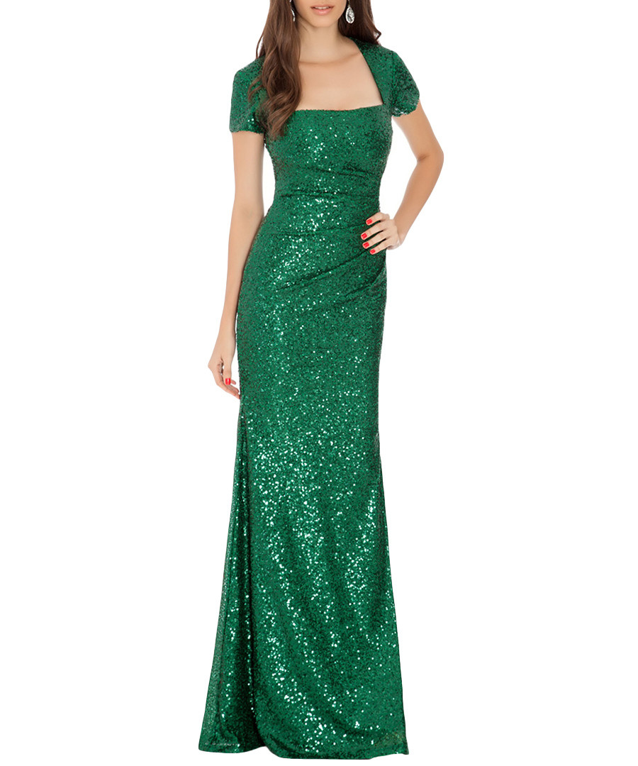 emerald sequin