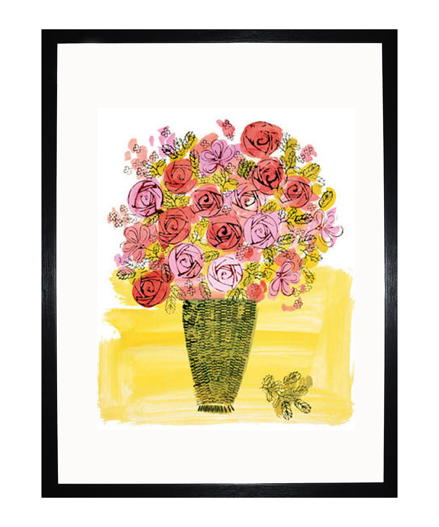 Basket Of Flowers 1958 framed print Sale - Andy Warhol