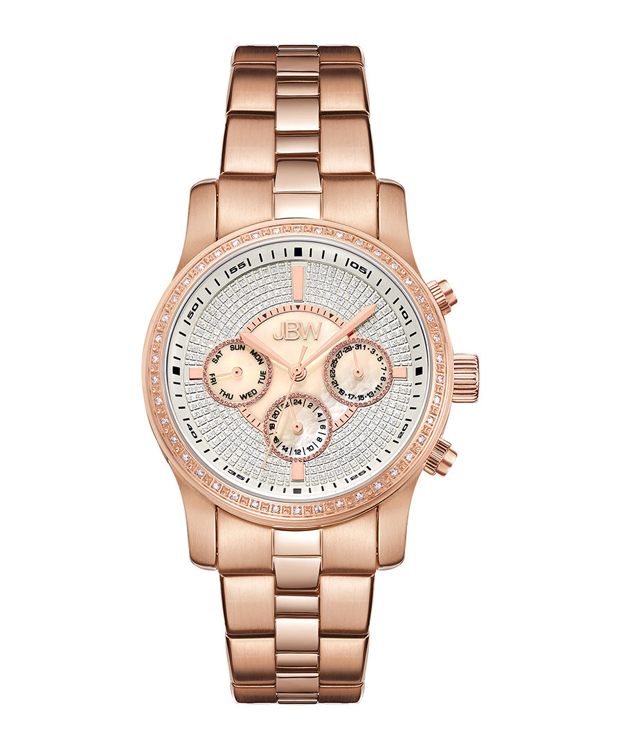 Vixen rose gold-tone & diamond watch Sale - jbw