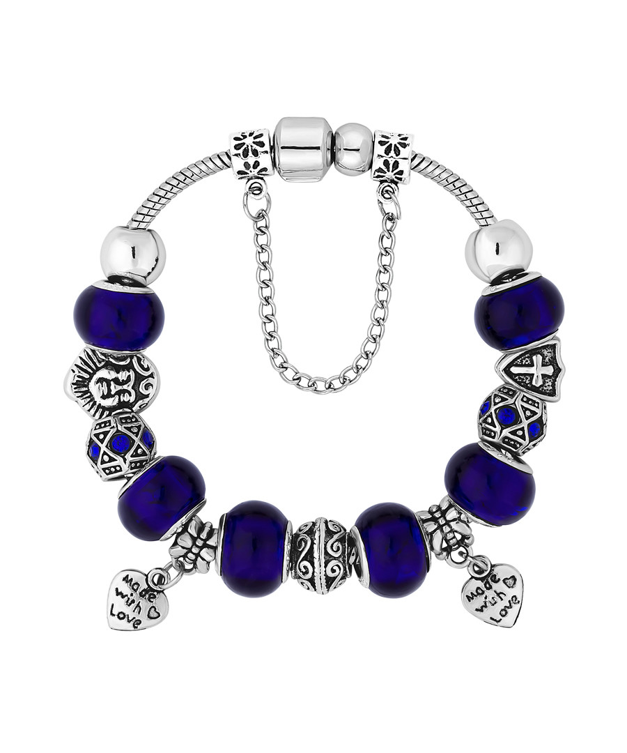Ava blue Swarovski crystal bracelet Sale - diamond style