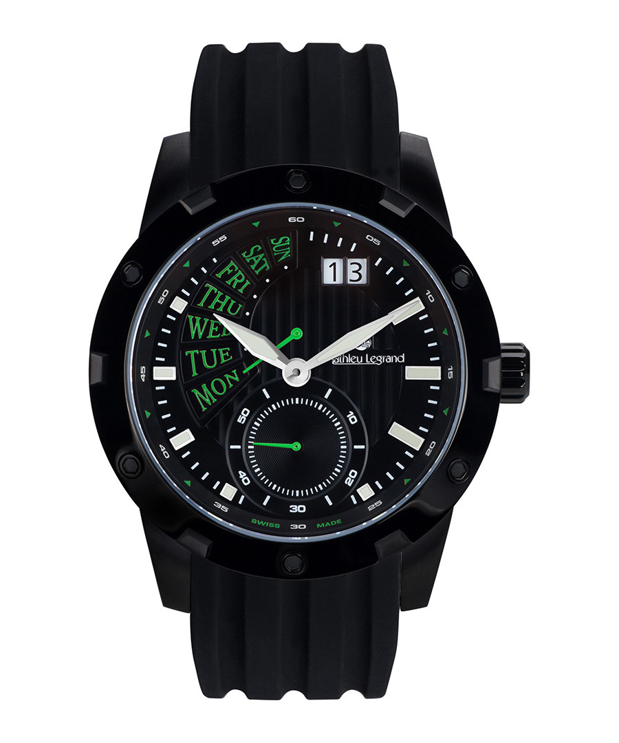 Survolteur IP black & silicone watch Sale - mathieu legrand