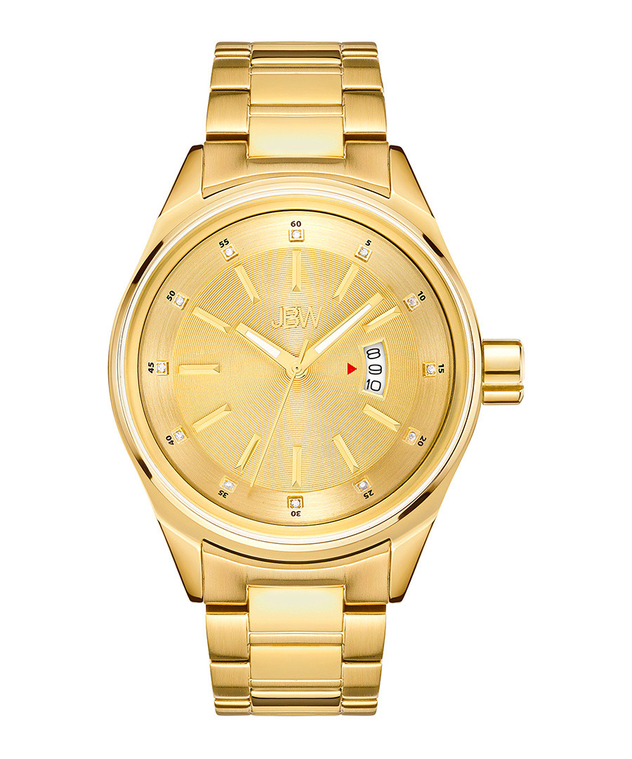 Rook gold-tone steel & diamond watch Sale - jbw