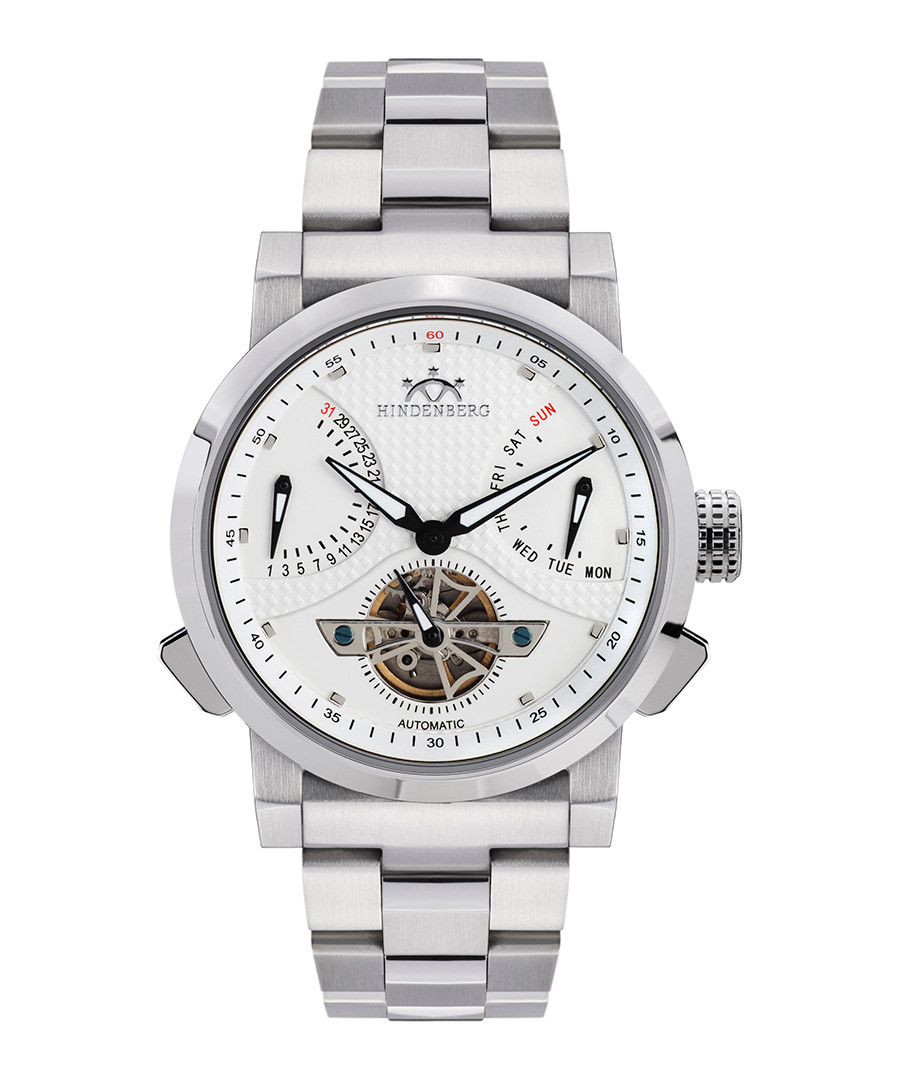Convertor stainless steel chrono watch Sale - hindenberg