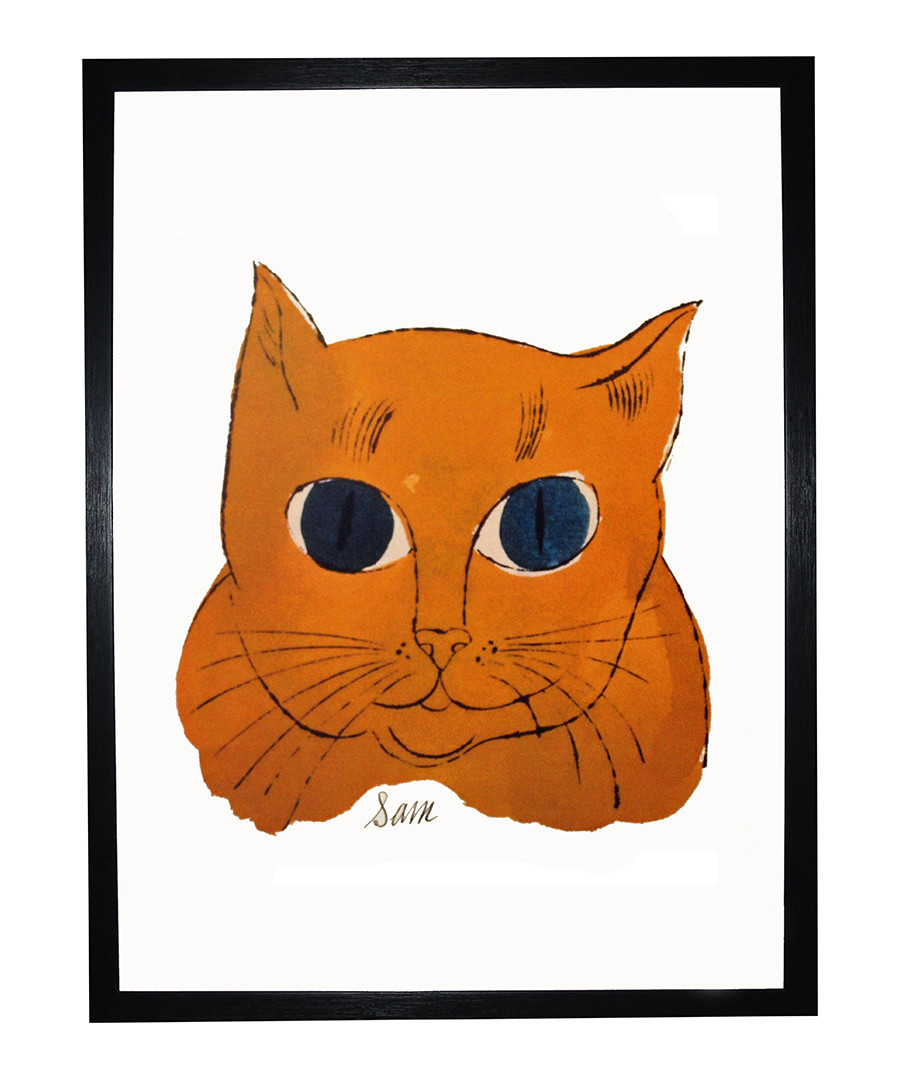 Gold Sam framed print Sale - Andy Warhol