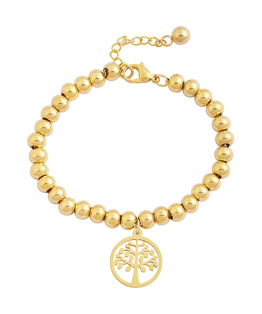 Heritage 18k gold-plated charm bracelet Sale - liv oliver