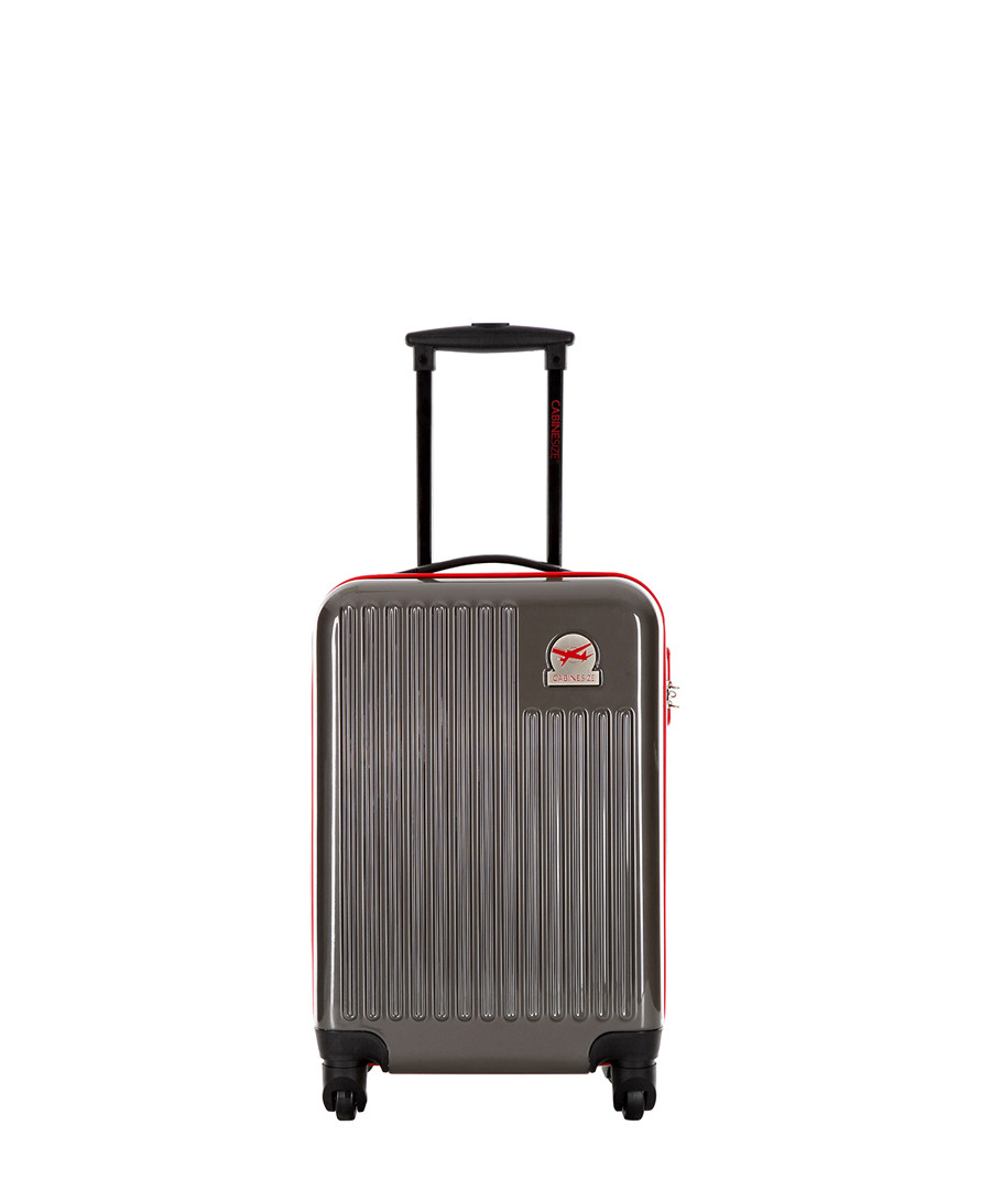 Dark grey spinner suitcase 48cm Sale - cabine size