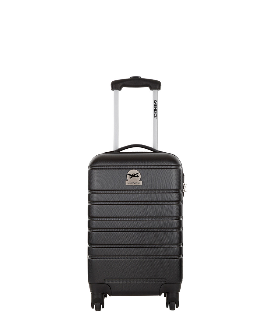 Halifax black spinner suitcase 45cm Sale - cabine size
