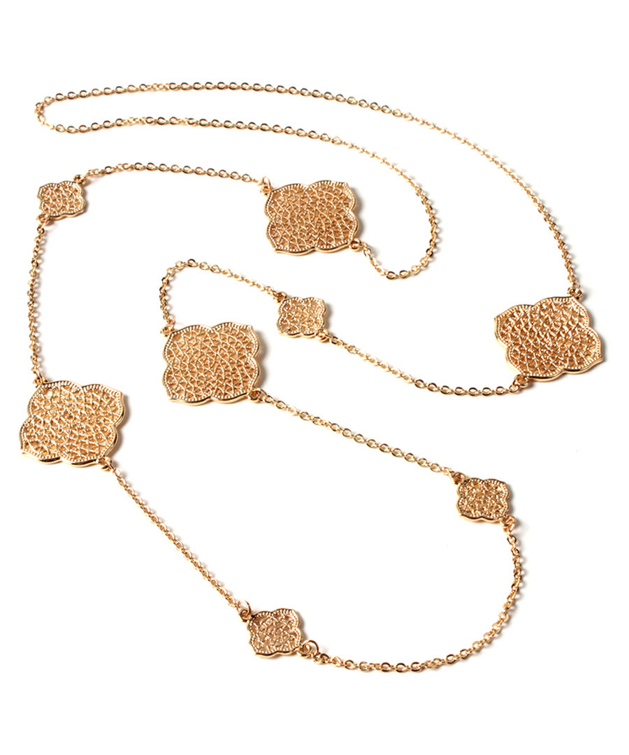 Filigrana gold-tone station necklace Sale - amrita singh