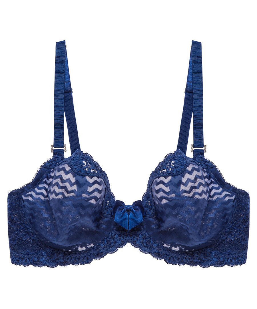 Chloe Grace blue underwired bra Sale - Pleasure State - Vip
