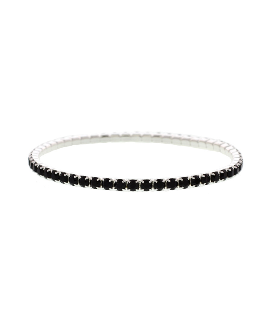 Elizabeth black Swarovski bracelet Sale - diamond style