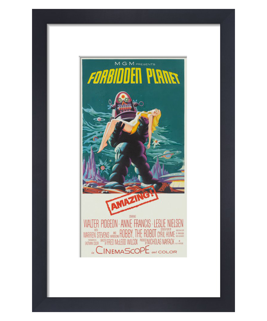 Forbidden Planet framed print 36cm Sale - film classics