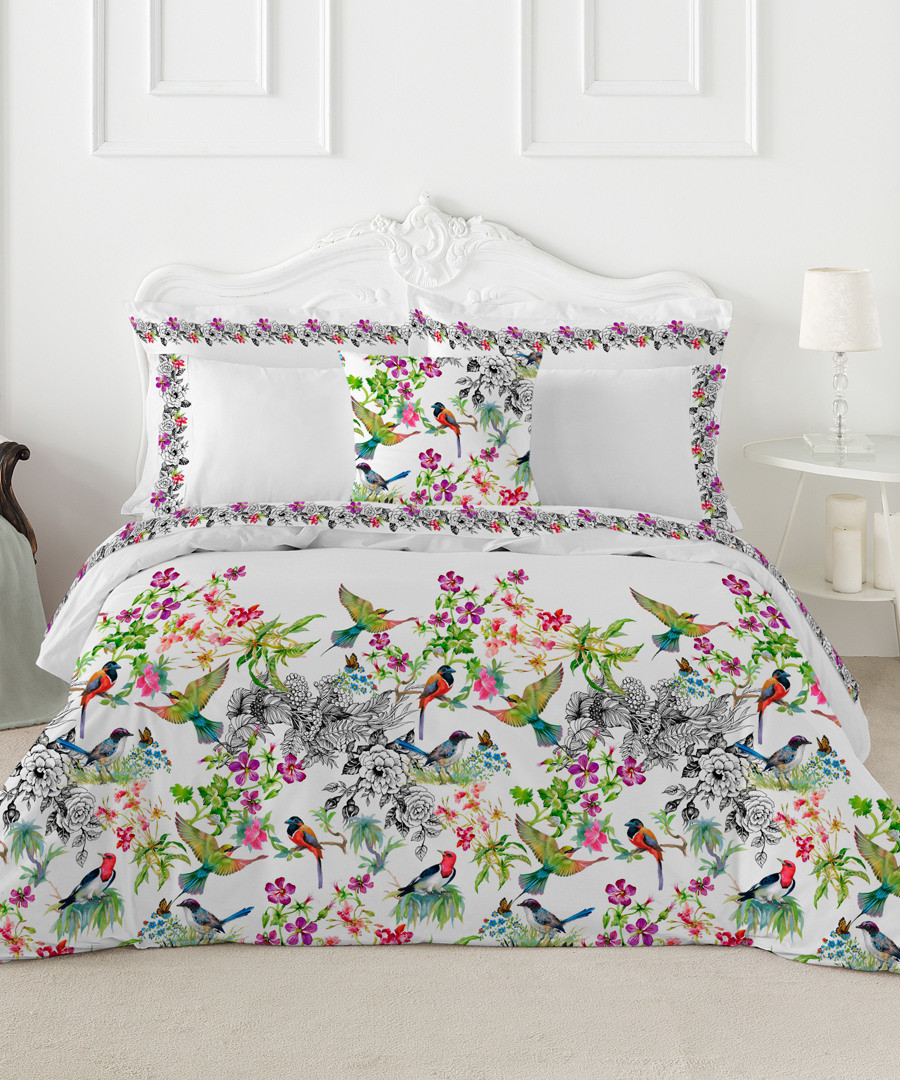 Katia double floral cotton duvet set Sale - pure elegance