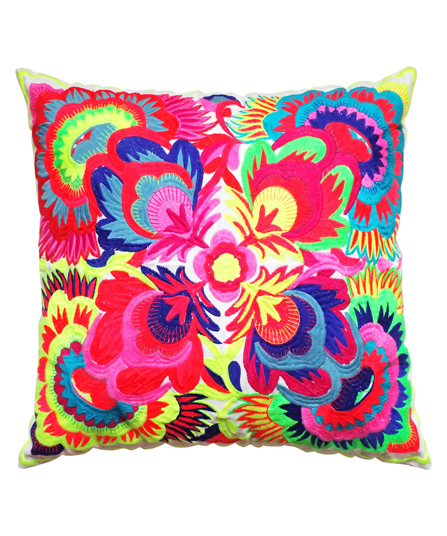 Oaxaca multi-coloured cushion Sale - bombay duck