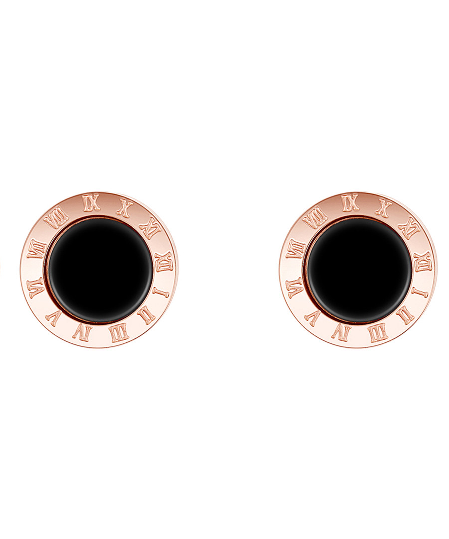 Vintage Roman rose gold-plated earrings Sale - caromay