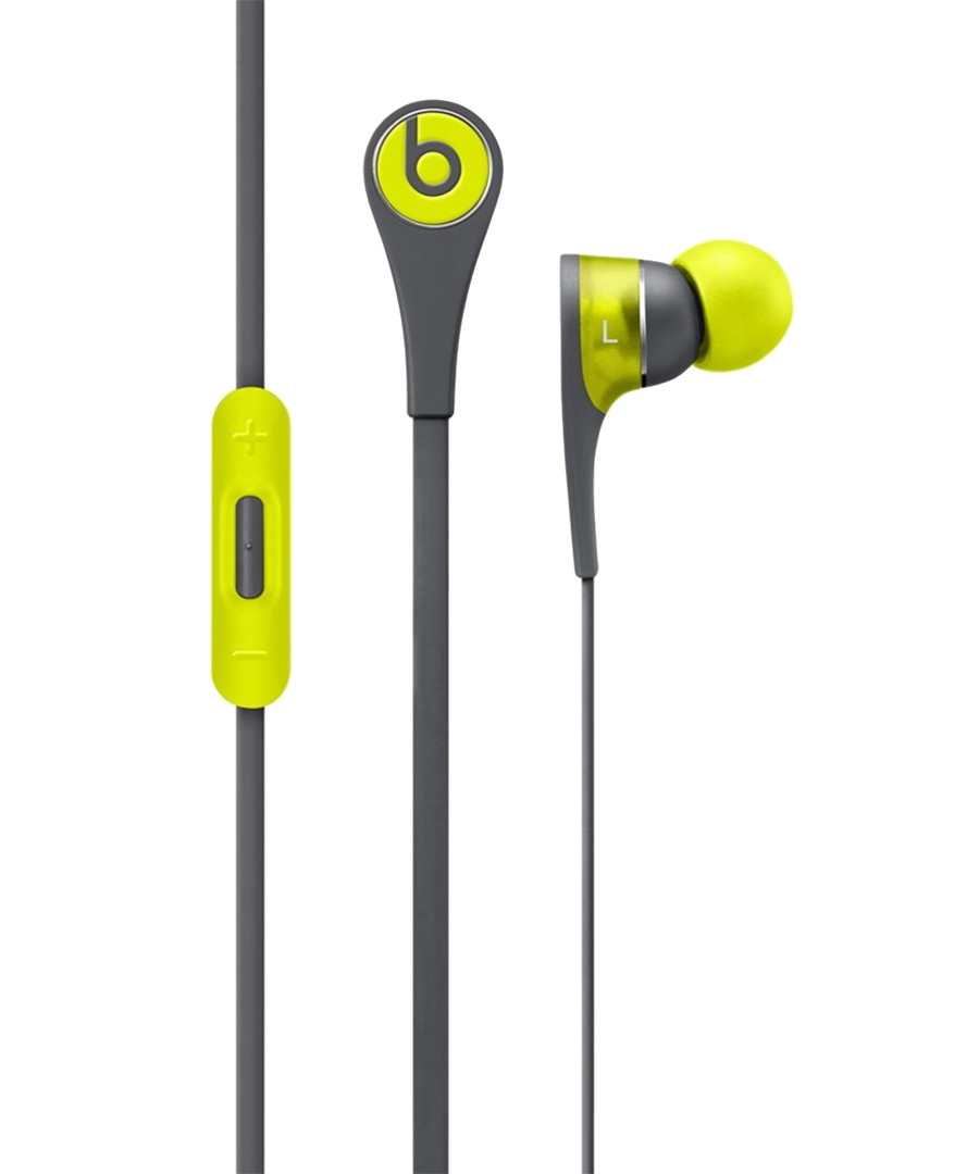 Tour2 grey & yellow earphones Sale - beats