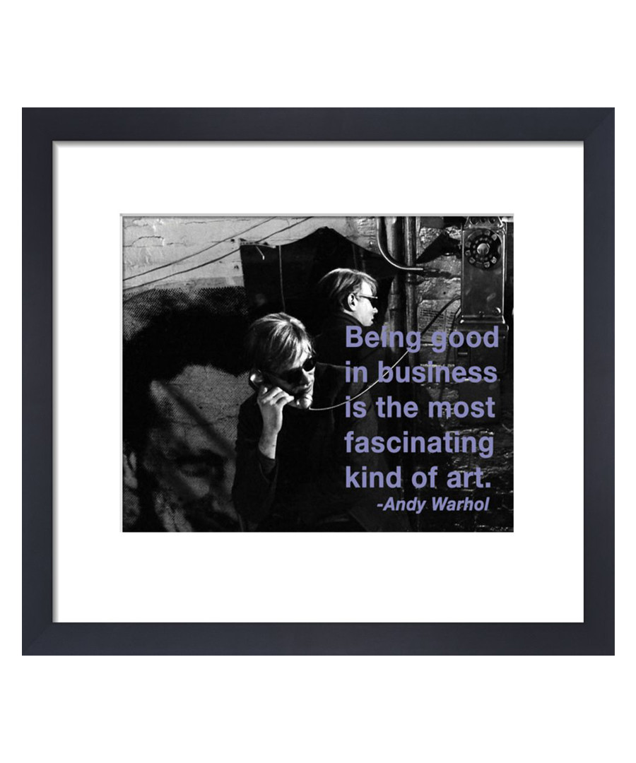 Business framed print Sale - Andy Warhol