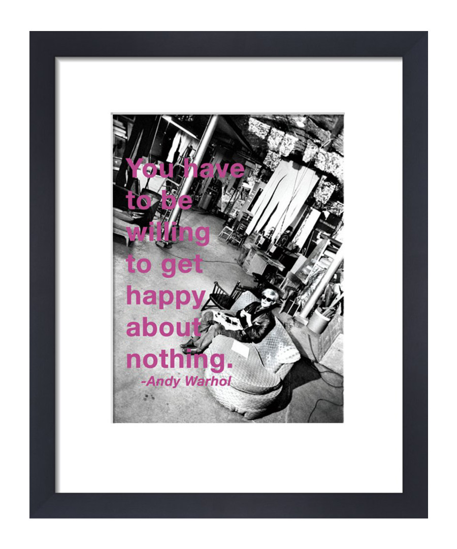 Get Happy framed print Sale - Andy Warhol