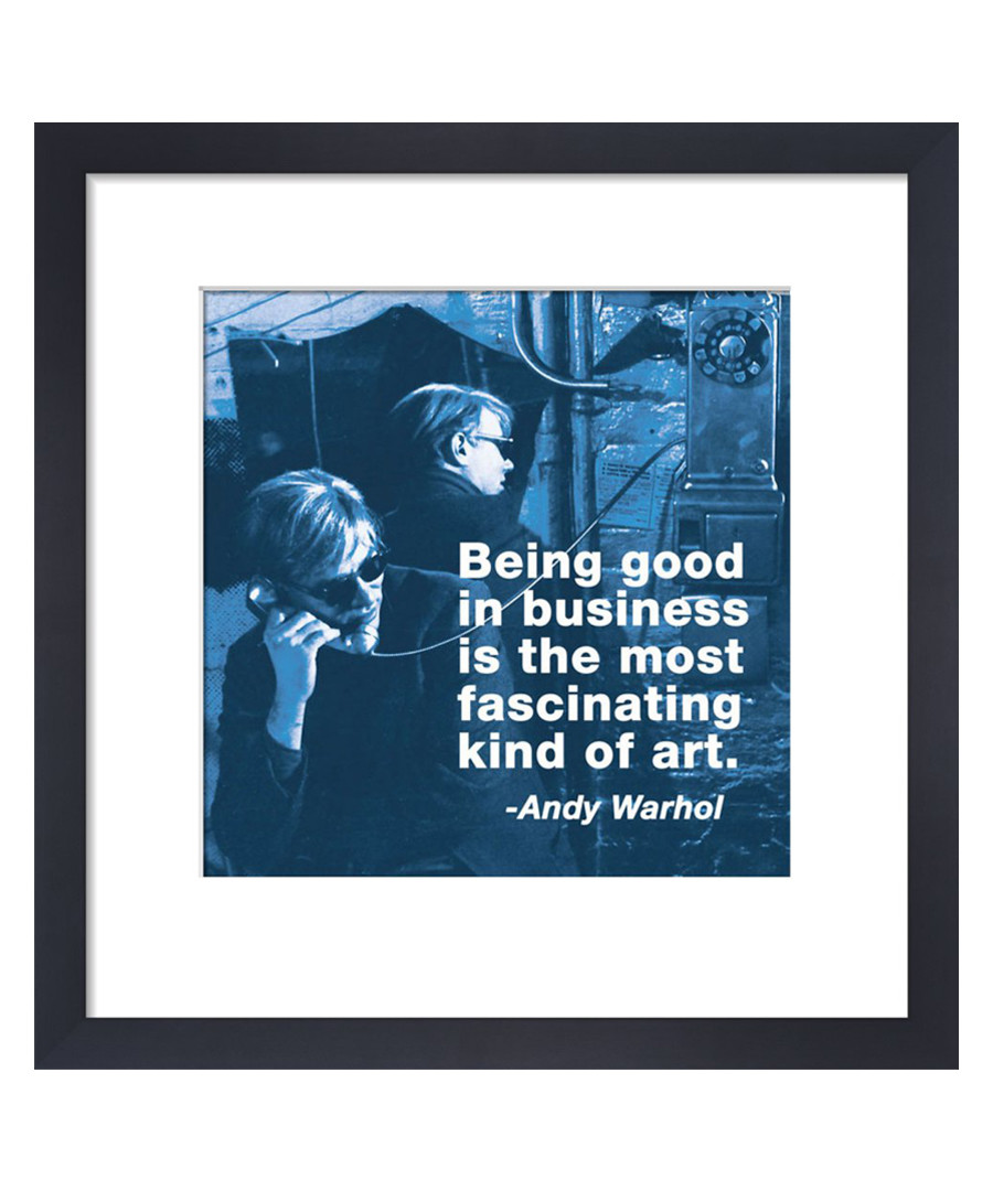 Business framed print Sale - Andy Warhol