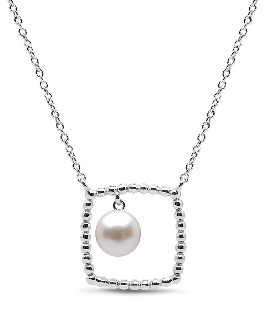 0.55cm pearl & sterling silver necklace Sale - Windsor Pearls