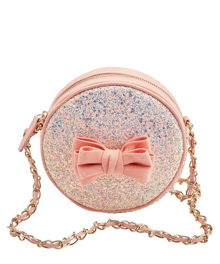Sugar & Spice peach glitter crossbody Sale - joe browns