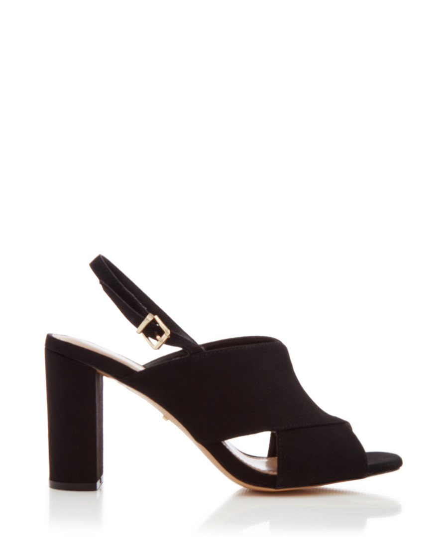 Arco black crisscross heeled sandals Sale - carvela