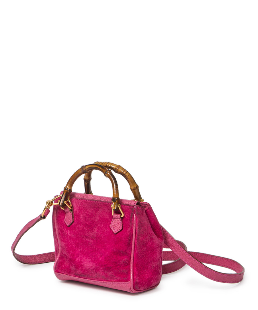 Hot Pink Suede Handbags