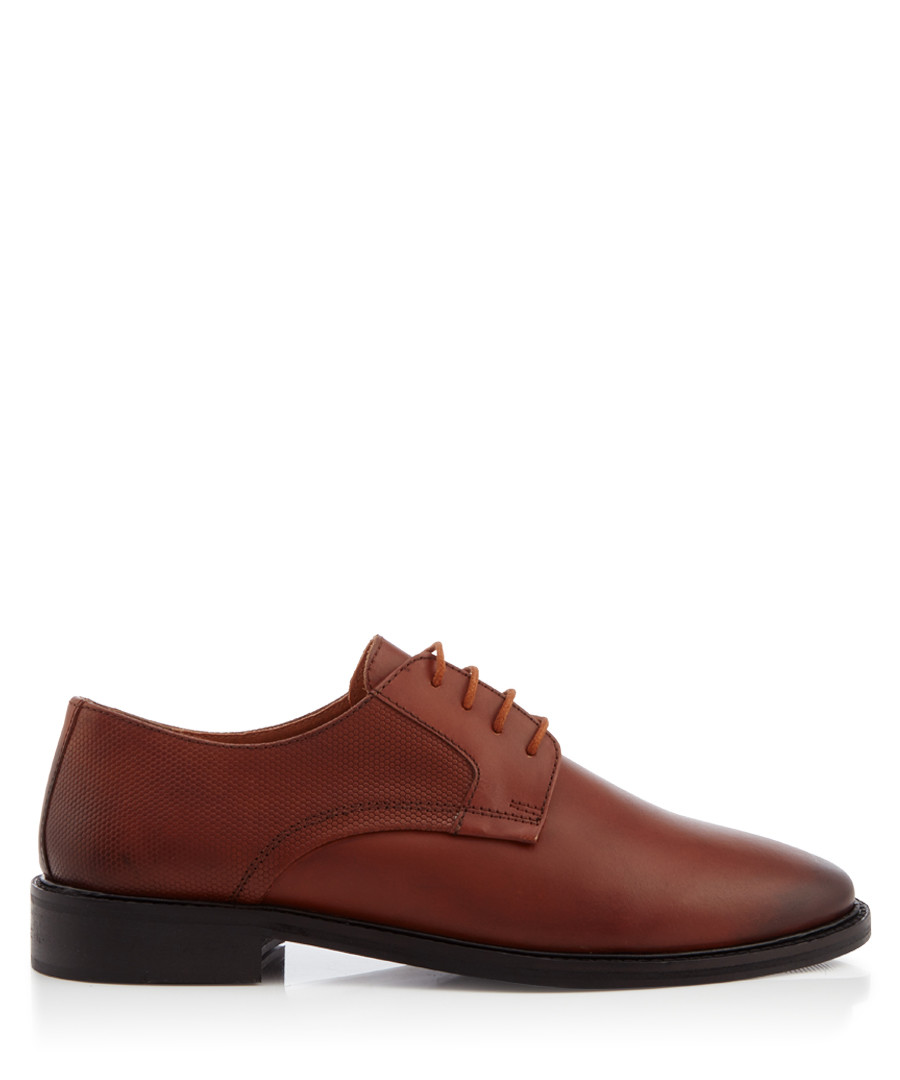 Tamworth tan lace-up Derby shoes Sale - KG MEN