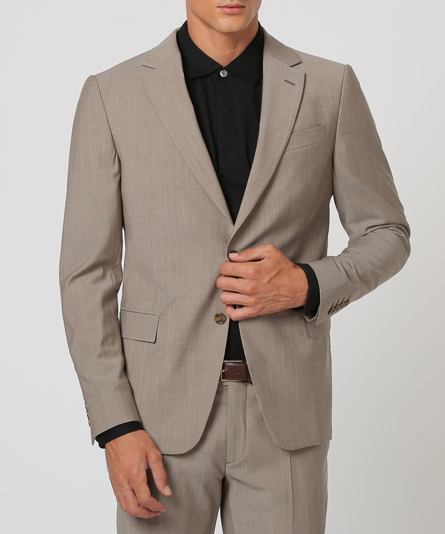 2pc pearl grey pure wool suit Sale - cloth by ermenegildo zegna