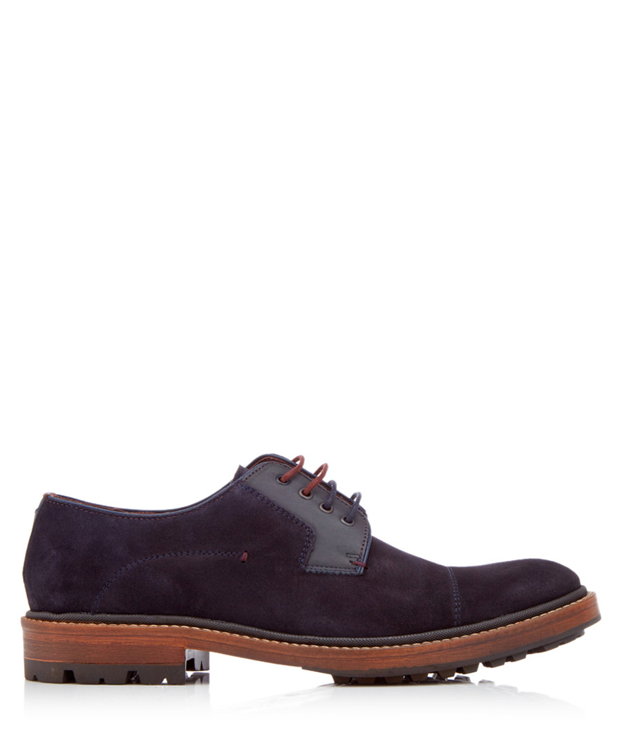 Kloude dark blue suede lace-ups Sale - ted baker