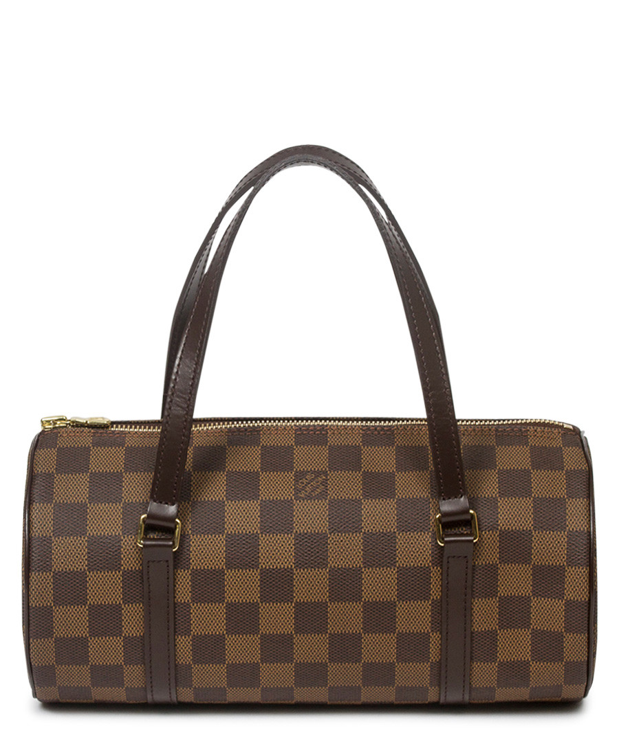 Papillon 26 brown canvas grab bag Sale - vintage louis vuitton