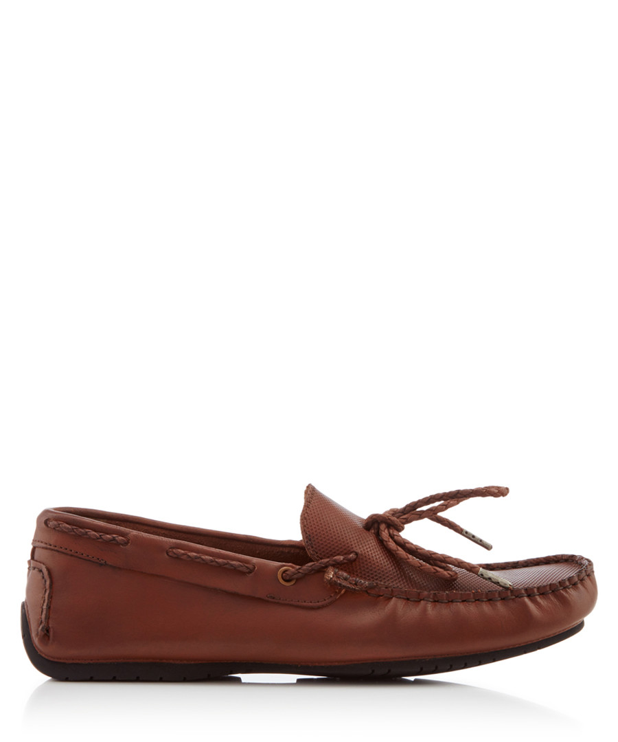 Carmen tan laced loafers Sale - Dune Mens