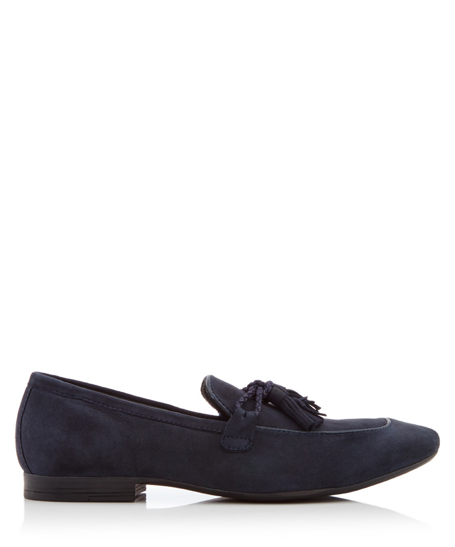 Antio navy tassel loafers Sale - Dune Mens