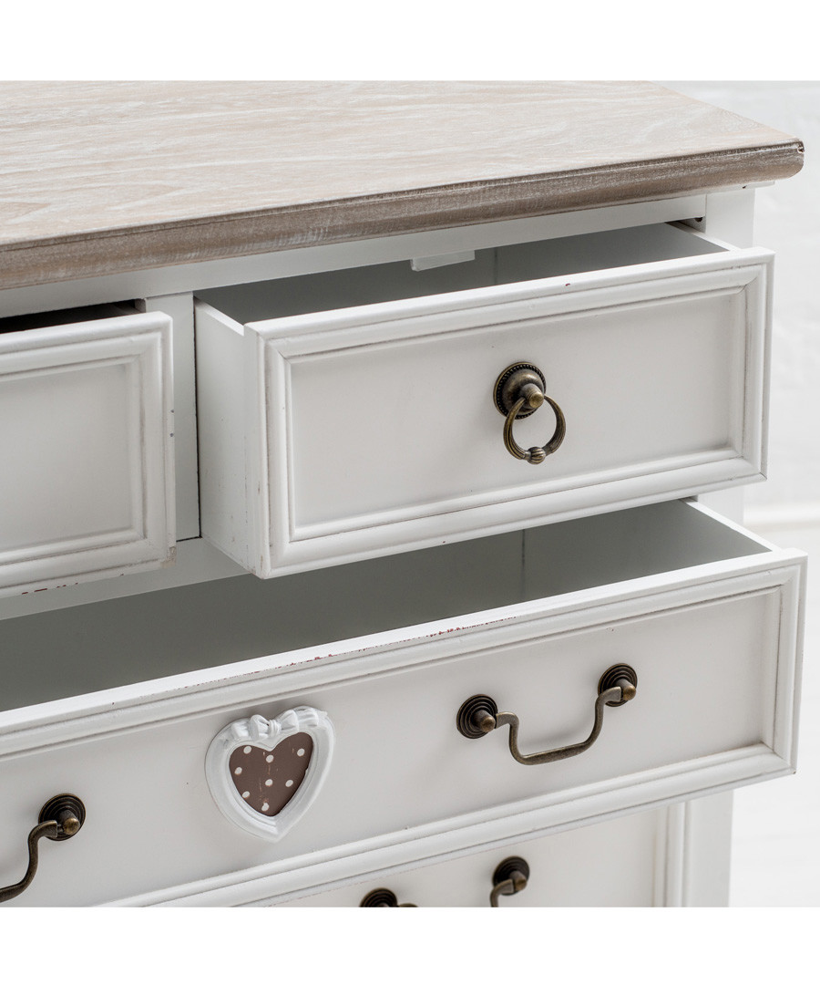 Discount Vermont Ii White Oak Chest Of Drawers Secretsales