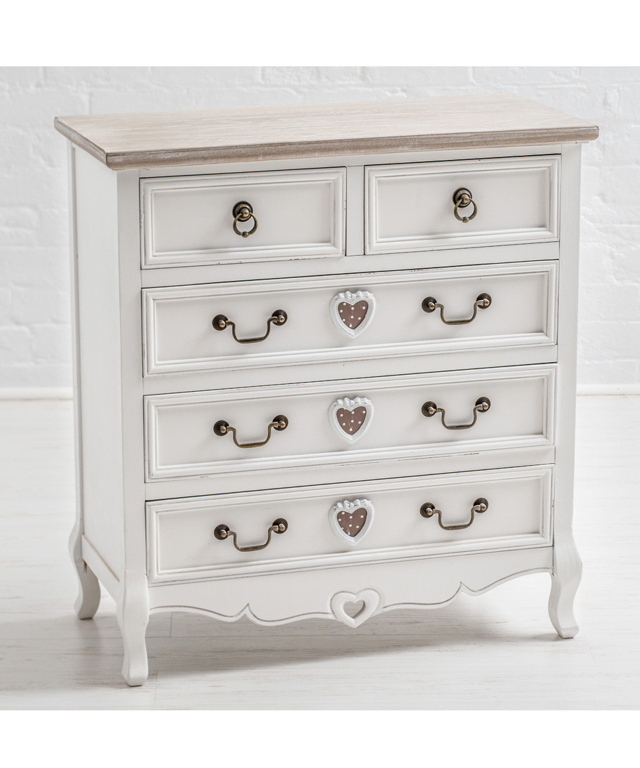 Discount Vermont Ii White Oak Chest Of Drawers Secretsales