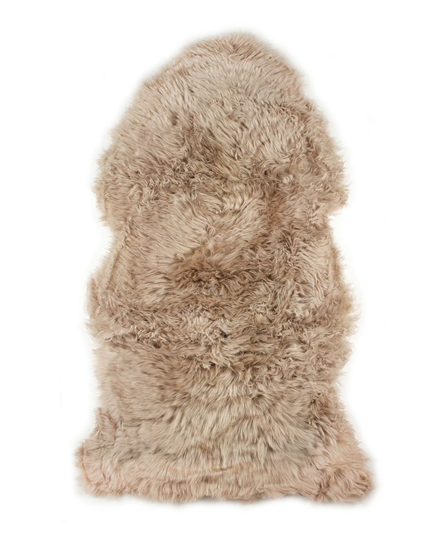 Light brown sheepskin rug Sale - Royal dream